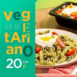 Dia A Dia - Kit Vegetariano | 20 pratos