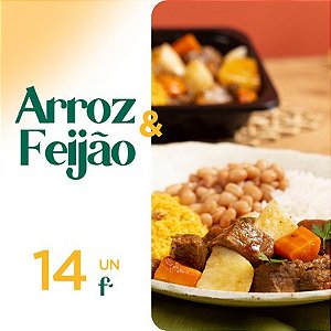 Dia A Dia - Kit mais vendidos de Arroz e Feijão | 14 pratos
