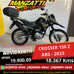 Yamaha XTZ 150 Crosser Z ABS 2022 Bege, KM Motos