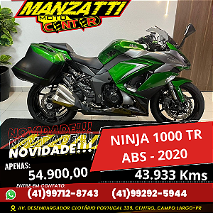 Moto Kawasaki Ninja 1000 TR ABS Verde 2020