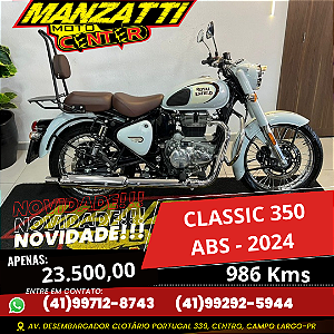 Moto Royal Enfield Classic 350 ABS Azul 2024