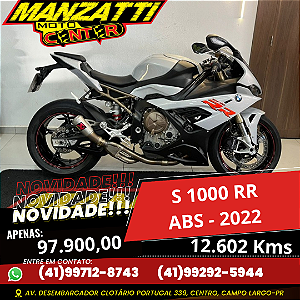 Moto BMW S1000 RR ABS Prata 2022