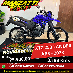Moto Yamaha XTZ 250 Lander ABS Azul 2023