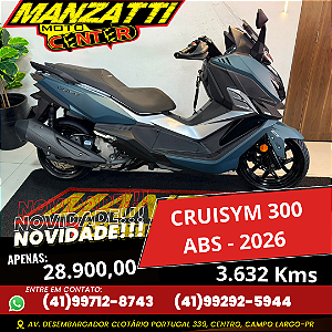 Moto Dafra Criusym 300 ABS Verde 2026