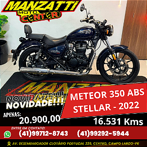 Royal Enfield Meteor 350 ABS Azul 2023