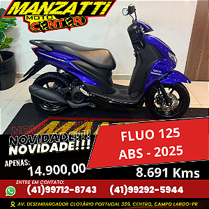 Yamaha Fluo 125cc ABS Azul 2025