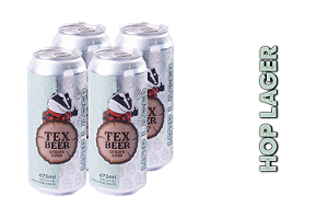 TexPack 4 Hop Lager 473 ml