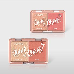 BOX ILUMINADOR E BLUSH LUMI & CHEEK