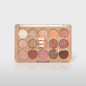 BOX PALETA DE SOMBRAS NUDE AND GLOW