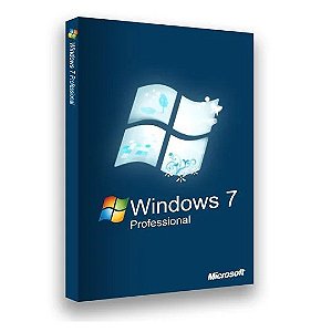 Windows 7 PRO – Licença Vitalícia – Versão 32/64 bits + Nota Fiscal - Envio Imediato