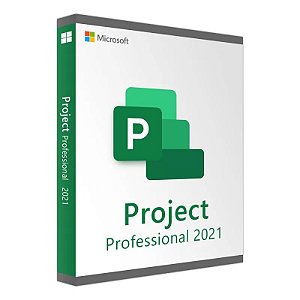 Project 2021 Profissional – Licença Vitalícia – Versão 32/64 bits - PT-BR + Nota Fiscal