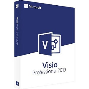 Visio 2019 Professional – Licença Vitalícia – Versão 32/64 bits + Nota Fiscal