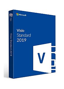 Visio 2019 Standard – Licença Vitalícia – Versão 32/64 bits + Nota Fiscal