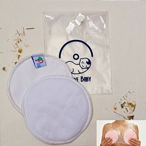 Absorvente para Seios  IMPERMEÁVEIS Ecológicos FLUXO MODERADO 3 CAMADAS DE ABSORÇÃO