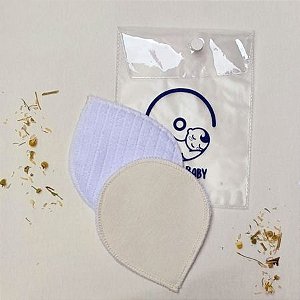Absorvente para Seios IMPERMEÁVEIS Ecológicos FLUXO LEVE 2 CAMADAS DE ABSORÇÃO