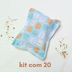 ATACADO- Almofada Aromáticas para Cólicas e Vacinas kit com 20 unidades