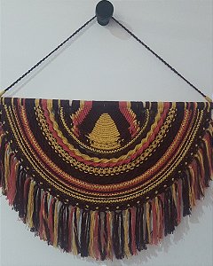 Painel em macramê - Colors