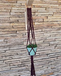 Suporte Para Plantas Em Macramê - Bere