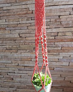 Suporte Para Plantas Em Macramê - Bere DNA