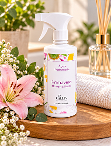 Água Perfumada Primavera Flower & Fresh Cállis 500 ml