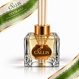 Aromatizador de Ambientes Varetas Odorato Cállis 50 ml - Luxo Com Pingente