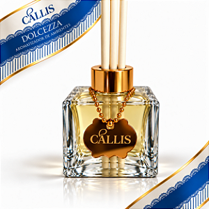 Aromatizador de Ambientes Varetas Dolcezza Cállis 50 ml - Luxo Com Pingente