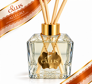 Aromatizador de Ambientes Varetas Allegro Cállis 350 ml - Luxo Com Pingente