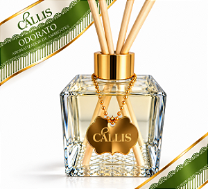 Aromatizador de Ambientes Varetas Odorato Cállis 350 ml - Luxo Com Pingente