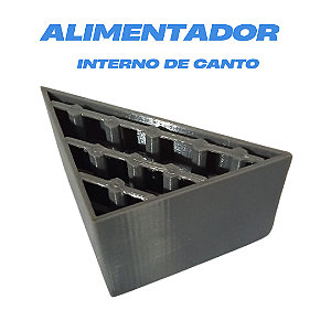 Alimentador interno triangular