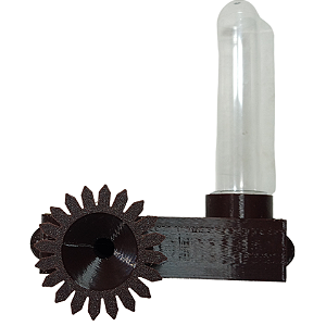 Alimentador Externo com circuito, "labirinto", ALIMENTADOR tipo ROSO cor Marrom (cor chocolate). (kit COMPLETO)