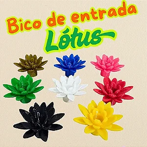 Kit 10 Bicos Flor de Lótus 10/15 mm – Meliponicultura