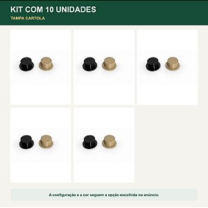 Kit 10 Tampa para o Compartimento de Alimentação
