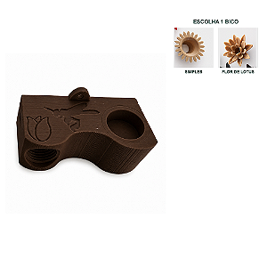 Alimentador Robust-R28 para Abelhas Sem Ferrão – Encaixe Rosqueável R28 – Com 1 Bico de Entrada