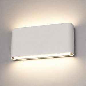 Arandela Office Slim Branca 12w IP54