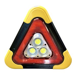 Triangulo Sinalizador Emergência Solar