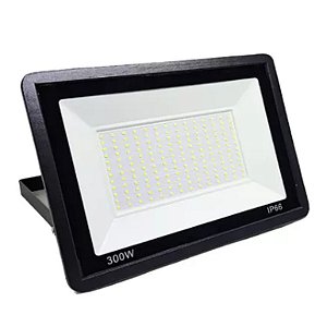 Refletor Led 300w Holofote Bivolt Prova Dágua Ip66