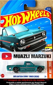 1975 Datsun Sunny Truck (B120) - HYX36 | Linha Básica 2025 - Nº 093/250