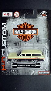 1962 Chevrolet Biscayne Wagon - Harley-Davidson | 1:64 | H-D Custom | Maisto