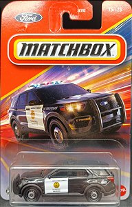 Ford Police Interceptor Utility - JBP53 | Linha Básica 2025 - Nº 075/125 | Matchbox