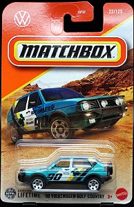 1990 Volkswagen Golf Country - JBP44 | Linha Básica 2025 - Nº 22/125 | Matchbox