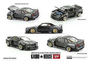 Nissan Skyline GT-R (R34) Kaido Works Greddy V2 | Kaido House/Mini GT - Nº 222