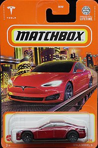 Tesla Model S - HVL42 | Linha Básica 2024 - Nº 089/100 | Matchbox