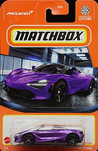2019 McLaren 720S Spider - HVL87 | Linha Básica 2024 - Nº 085/100 | Matchbox