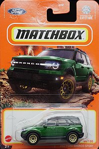 2022 Ford Bronco Sport - HVL39 | Linha Básica 2024 - Nº 044/100 | Matchbox
