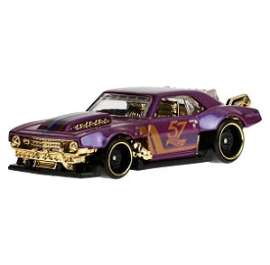 Custom '68 Camaro - JDM26 | 01 de 06 | Mix 2 - 2025 | Purple and Gold Series | Hot Wheels Silver Series