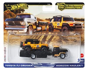 Toyota FJ Cruiser e Horizon Hauler - JBM33 (Nº 81) | Mix 3 - 2025 | Car Culture: Team Transport | Hot Wheels Premium