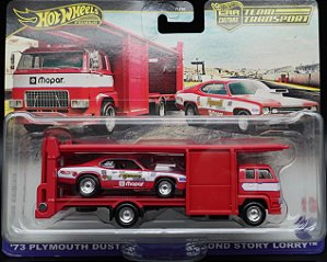 '73 Plymouth Duster e Second Story Lorry - JBM38 (Nº 82) | Mix 3 - 2025 | Car Culture: Team Transport | Premium