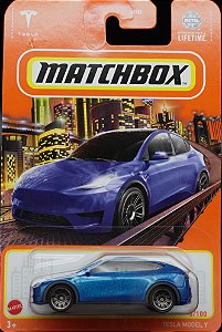 Tesla Model Y - HVL46 | Linha Básica 2024 - Nº 003/100 | Matchbox