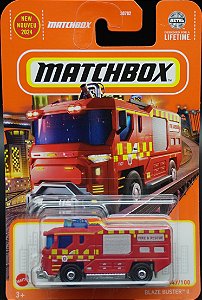 Blaze Buster II - HVL16 | Linha Básica 2024 - Nº 047/100 | Matchbox