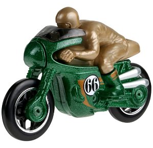 1966 Triumph Tiger 100 - JBC32 | Hot Wheels Linha Básica 2025 - Nº 235/250